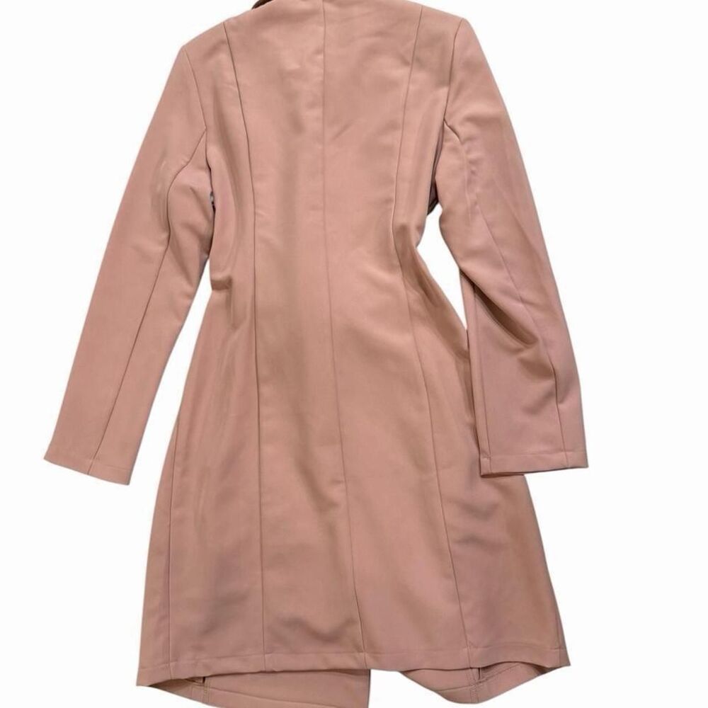 Donna Richardson pink trench coat with belt - Picture 3 of 3